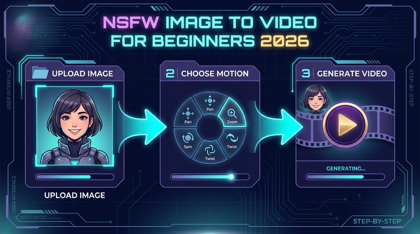 Best NSFW Image to Video for Beginners in 2026: Getting Started Guide