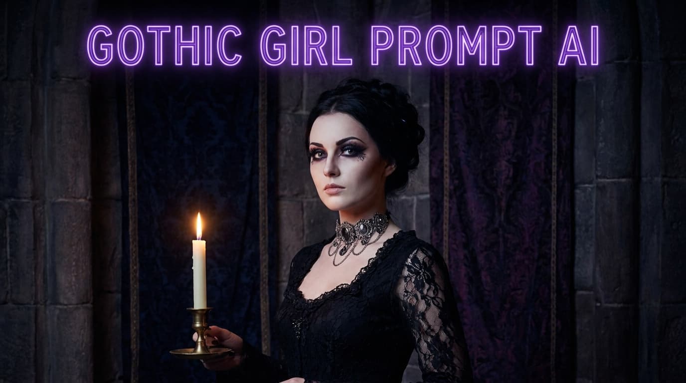 Gothic Girl Prompt AI: Dark Aesthetic Character Generation