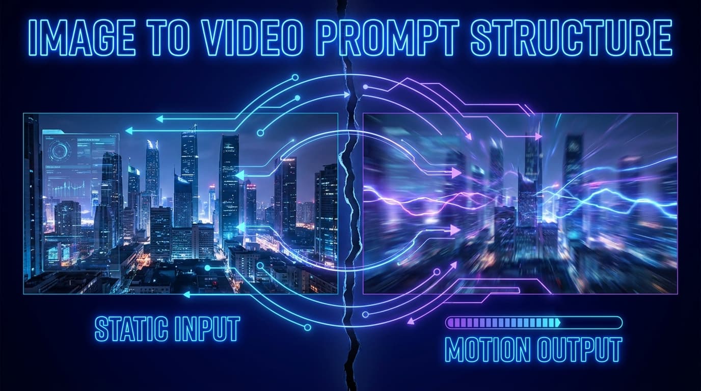 Image-to-Video Prompt Structure: How to Animate Still Images with AI
