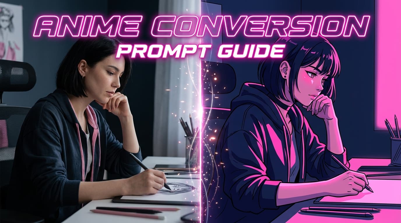 Anime Conversion Prompt Guide: Turn Realistic NSFW Images into Anime Style
