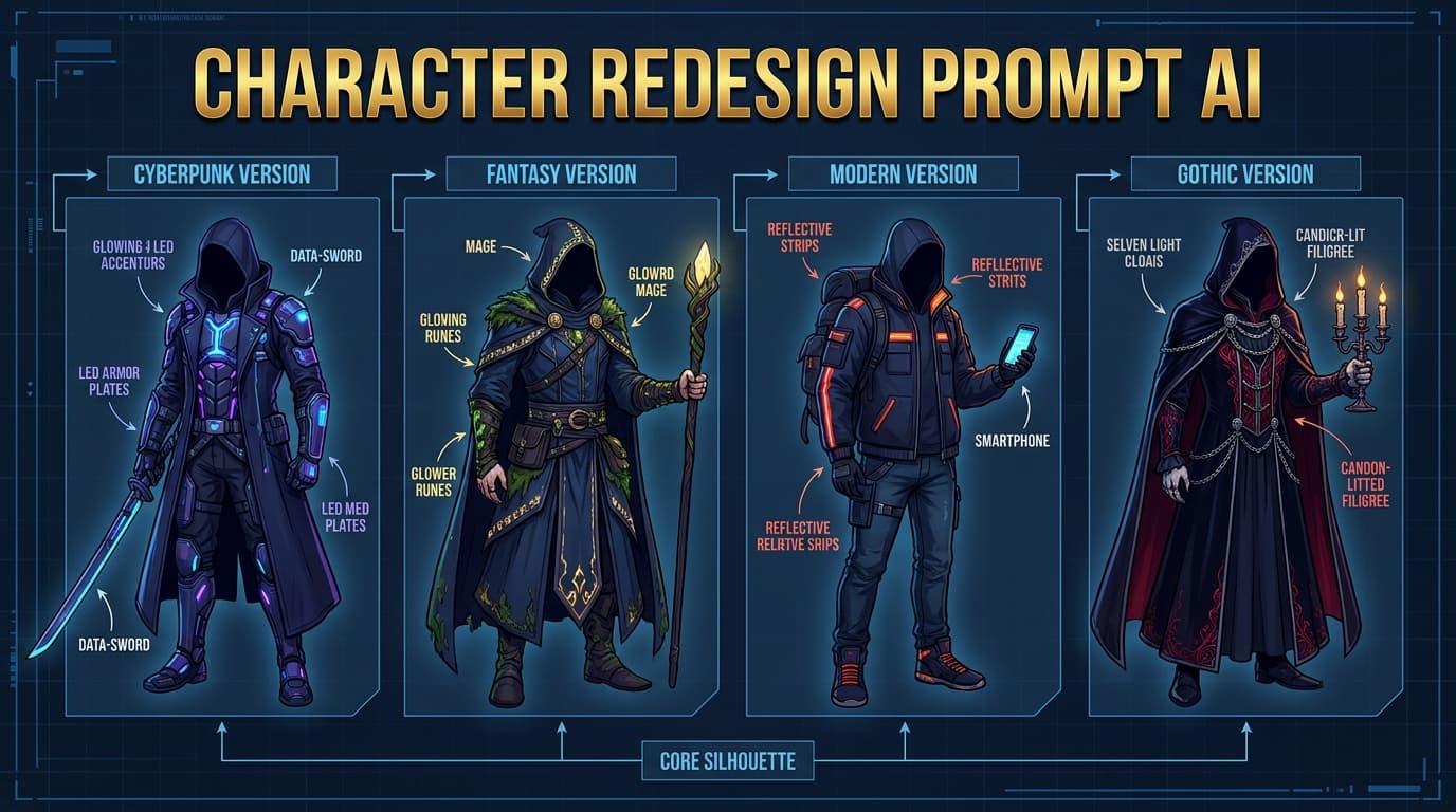 Character Redesign with AI: Complete NSFW Character Overhaul Guide