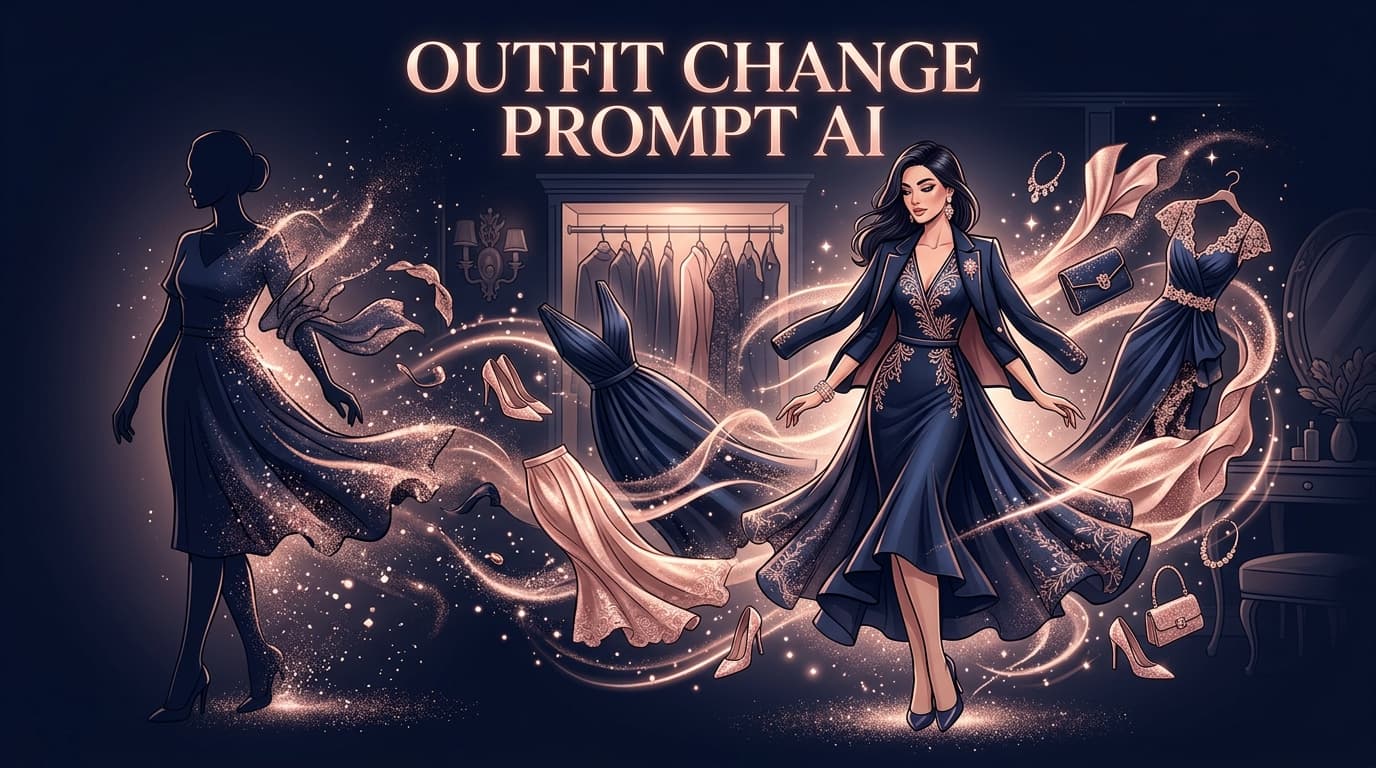 Outfit Change Prompt AI: Change Clothes in NSFW Images Without Breaking Identity