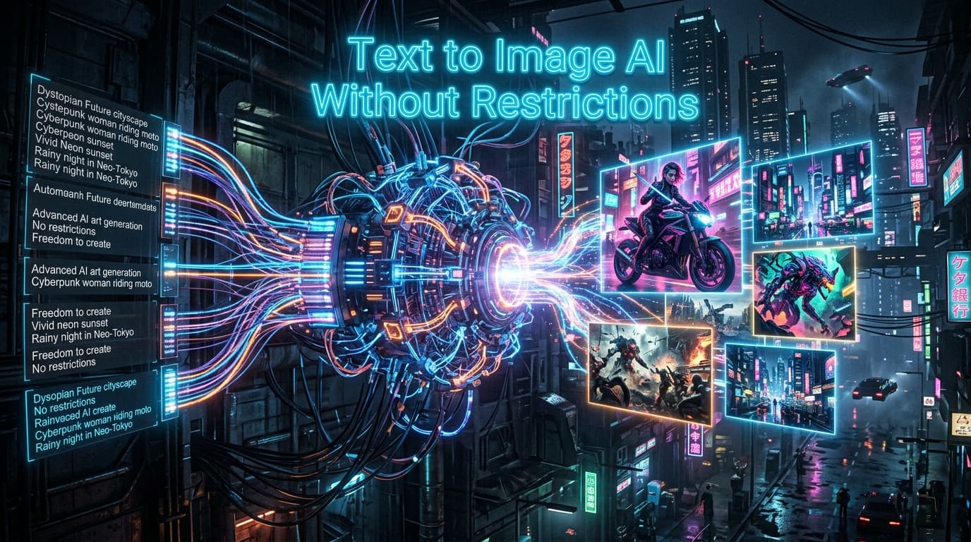 Text to Image AI Without Restrictions (2026)