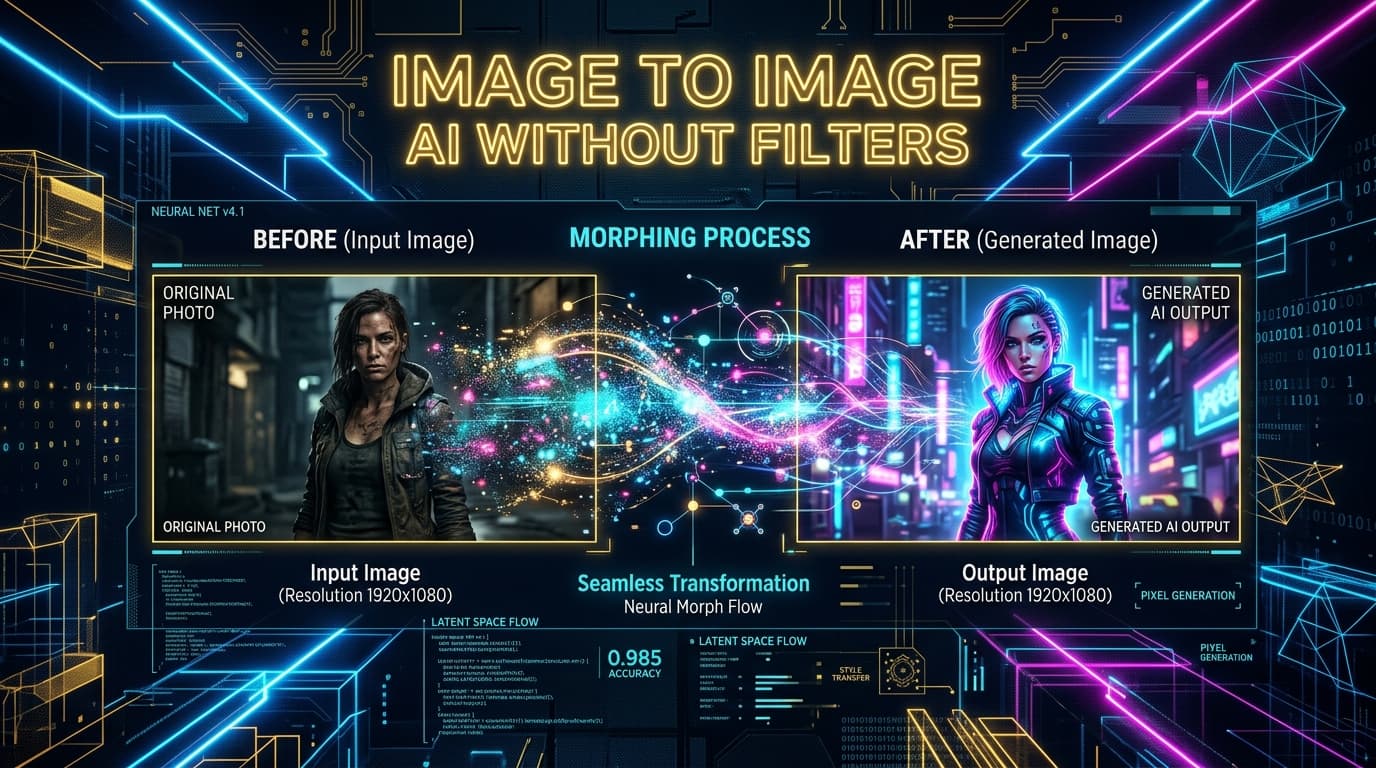 Image to Image AI Without Filters (2026)