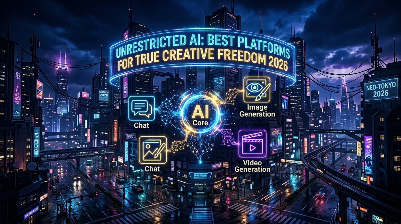 Unrestricted AI: Best Platforms for True Creative Freedom 2026