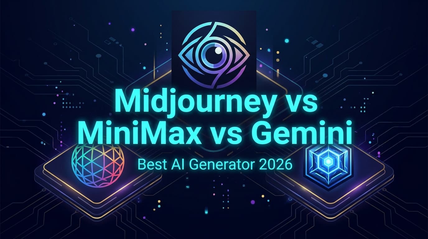 Midjourney V8.2 vs MiniMax-H3 vs Gemini Omni: Which AI Generator Is Best in 2026?