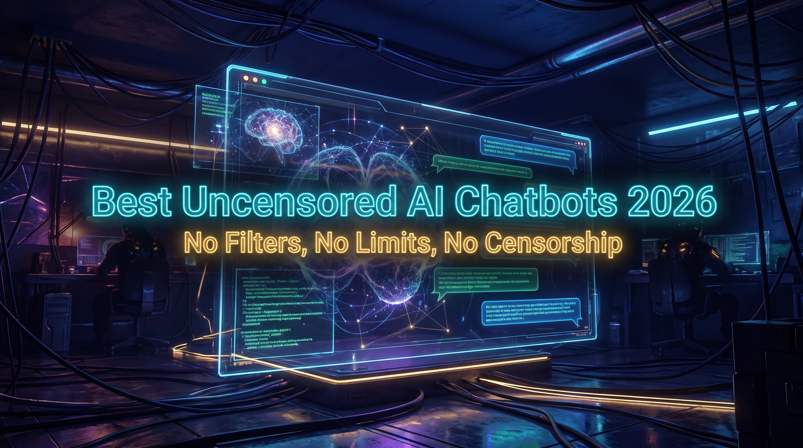 Best Uncensored AI Chatbots 2026: No Filters, No Limits, No Censorship