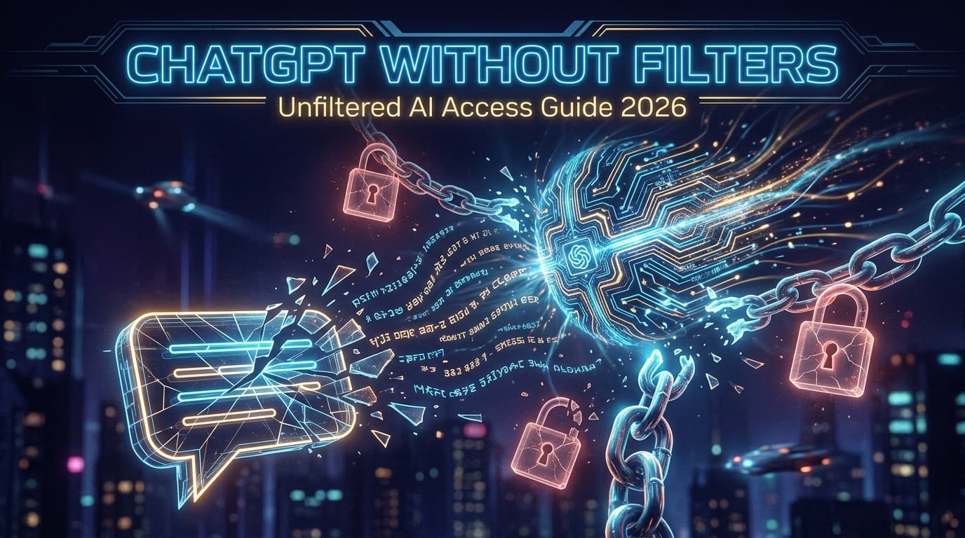ChatGPT Without Filters: What It Means & How to Access Unfiltered AI (2026 Guide)