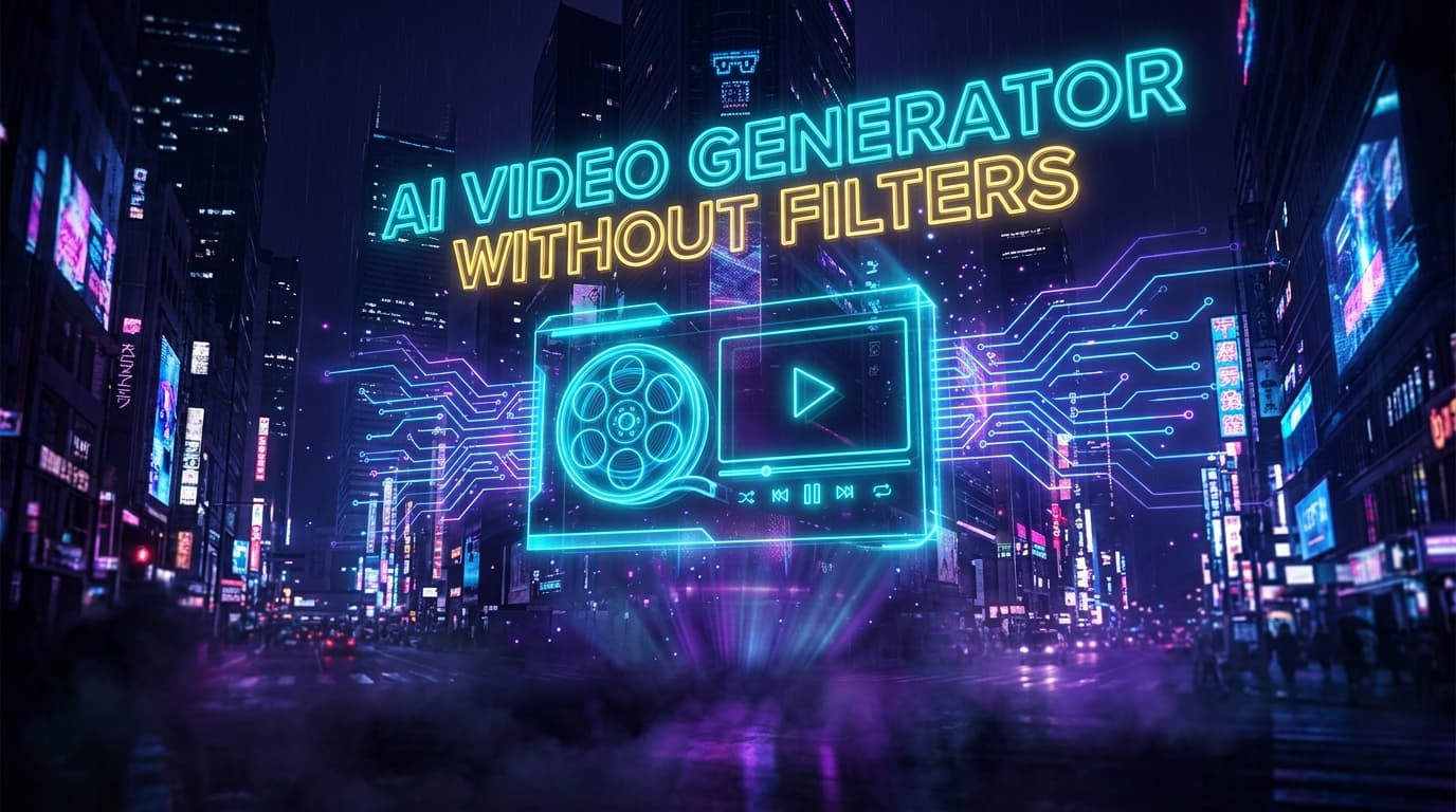 AI Video Generator Without Filters: Full Creative Freedom in 2026