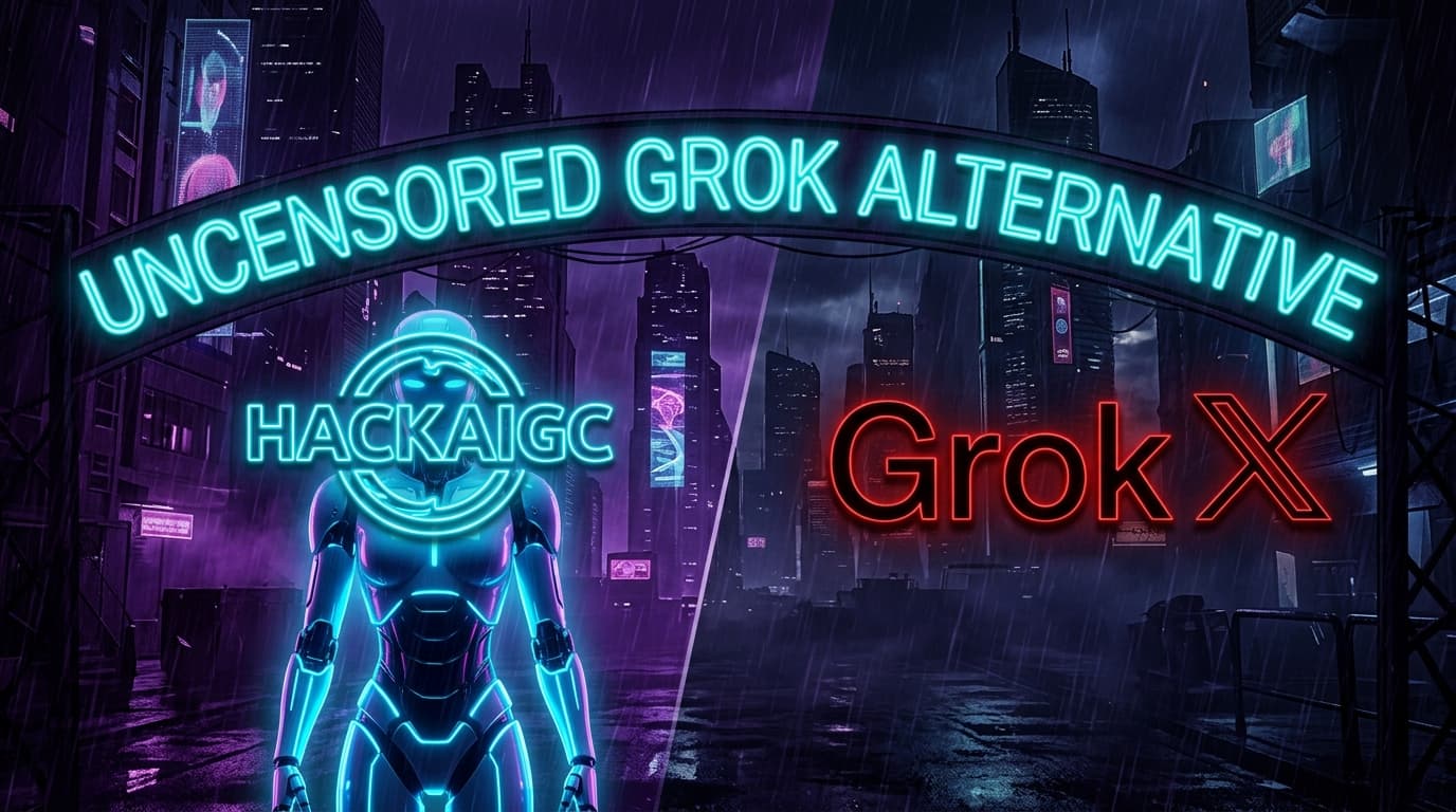 Uncensored Grok Alternative: HackAIGC vs Grok — Which Has Real Freedom?