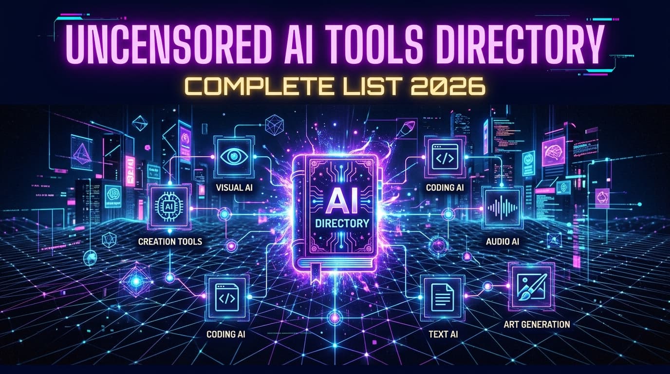 Uncensored AI Tools Directory 2026: Complete List