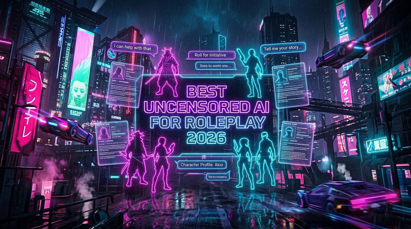 Best Uncensored AI for Roleplay: Top Platforms Compared (2026)
