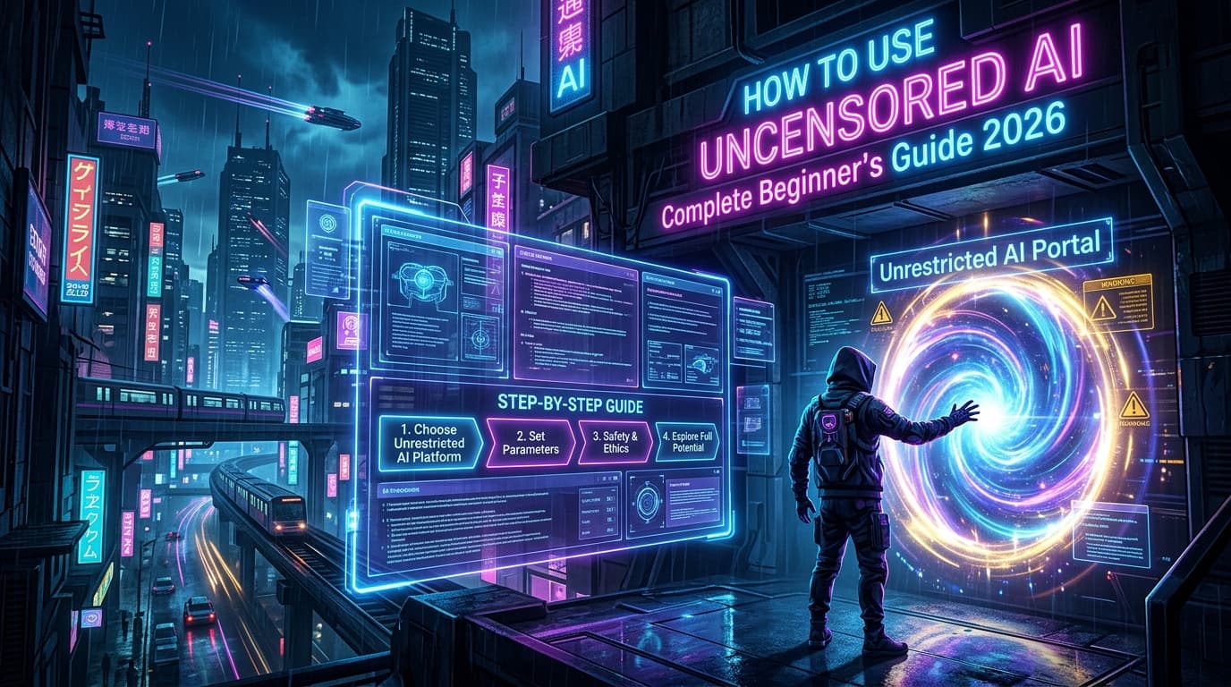 How to Use Uncensored AI: Complete Beginner's Guide 2026