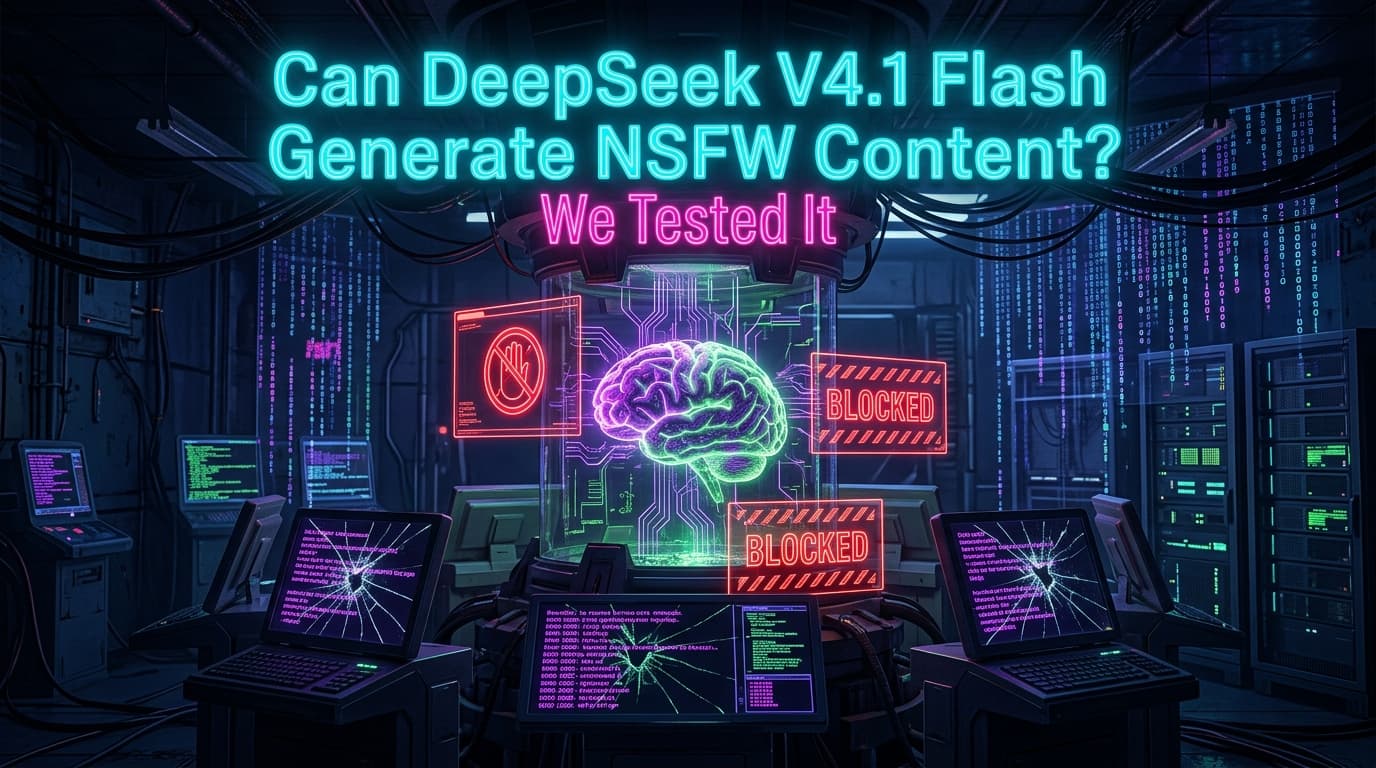 Can DeepSeek V4.1 Flash Generate NSFW Content? We Tested It