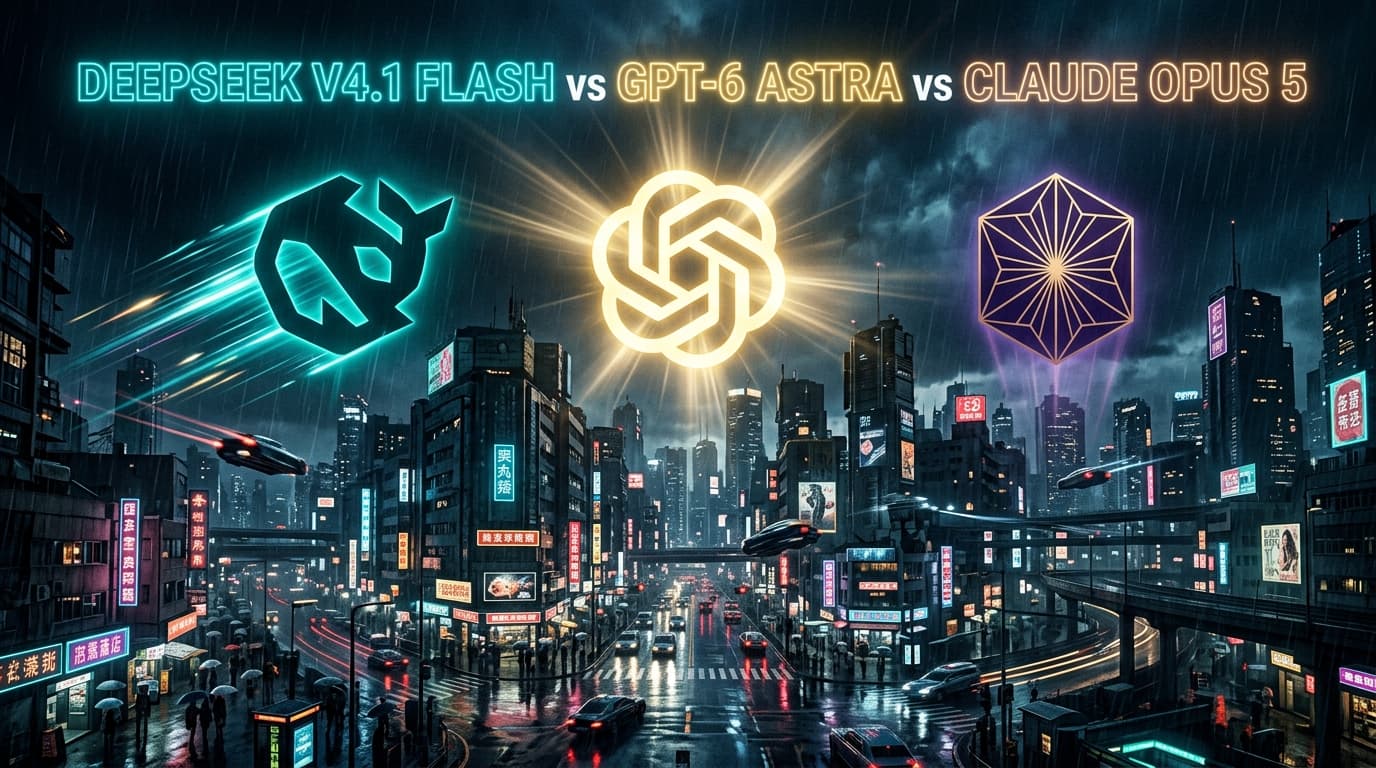 DeepSeek V4.1 Flash vs GPT-6 Astra vs Claude Opus 5: Speed & Freedom Compared (2026)