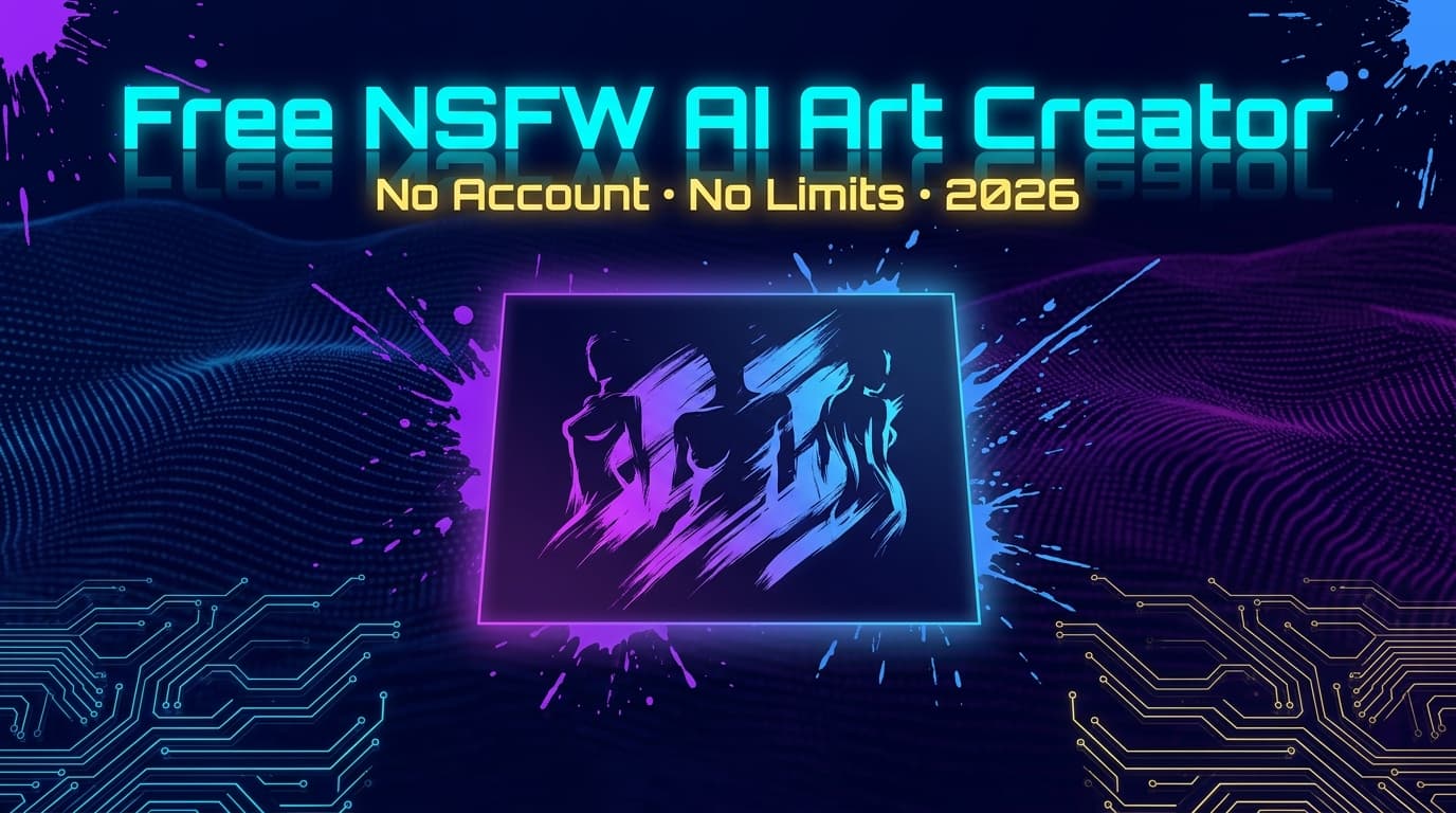Free NSFW AI Art Creator No Account No Limits 2026