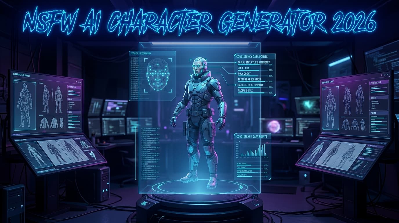 NSFW AI Character Generator: Create Consistent OC 2026
