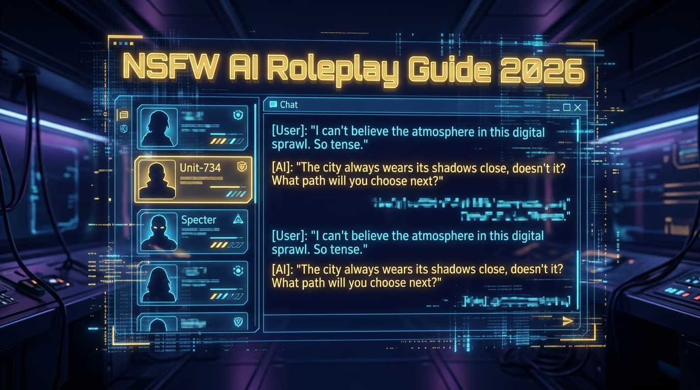 NSFW AI Roleplay: Uncensored Character Chat Guide 2026