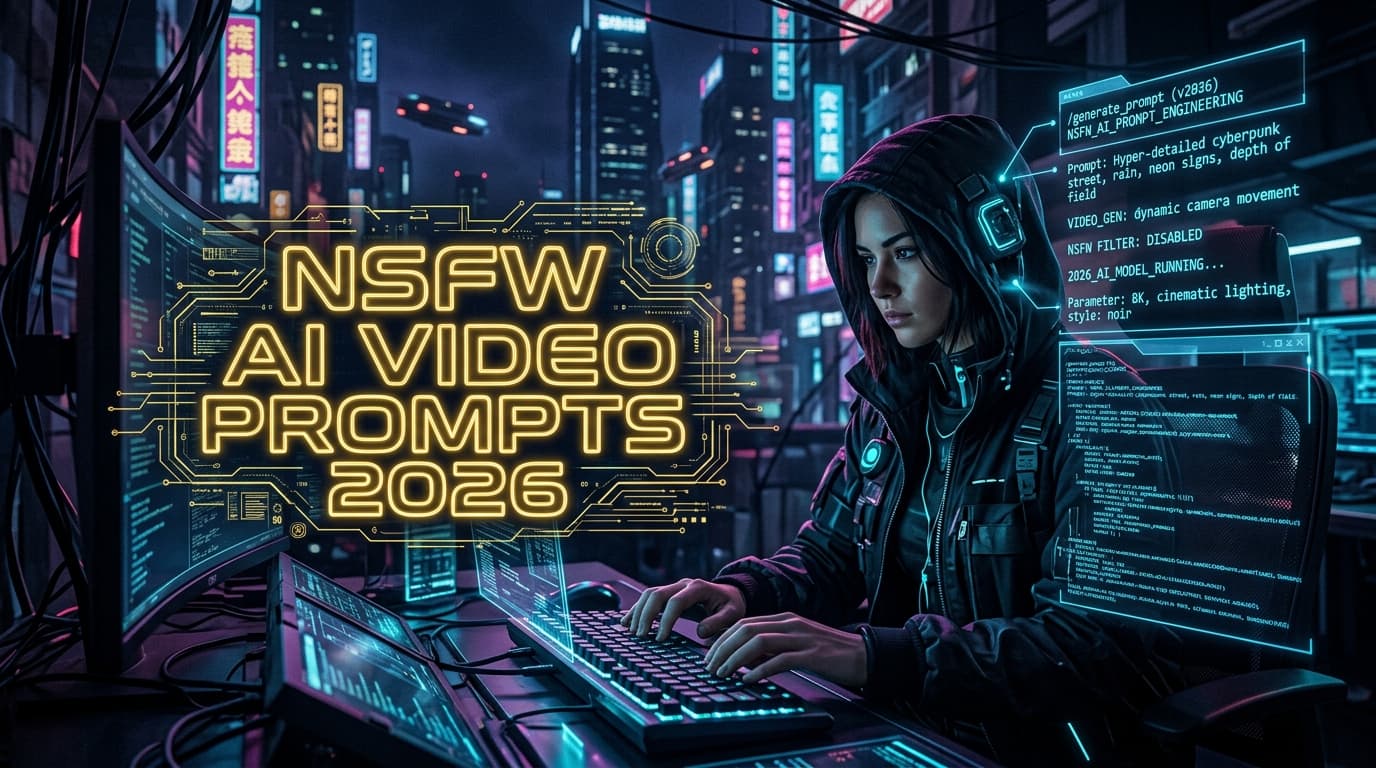 NSFW AI Video Prompts: Ultimate Collection 2026
