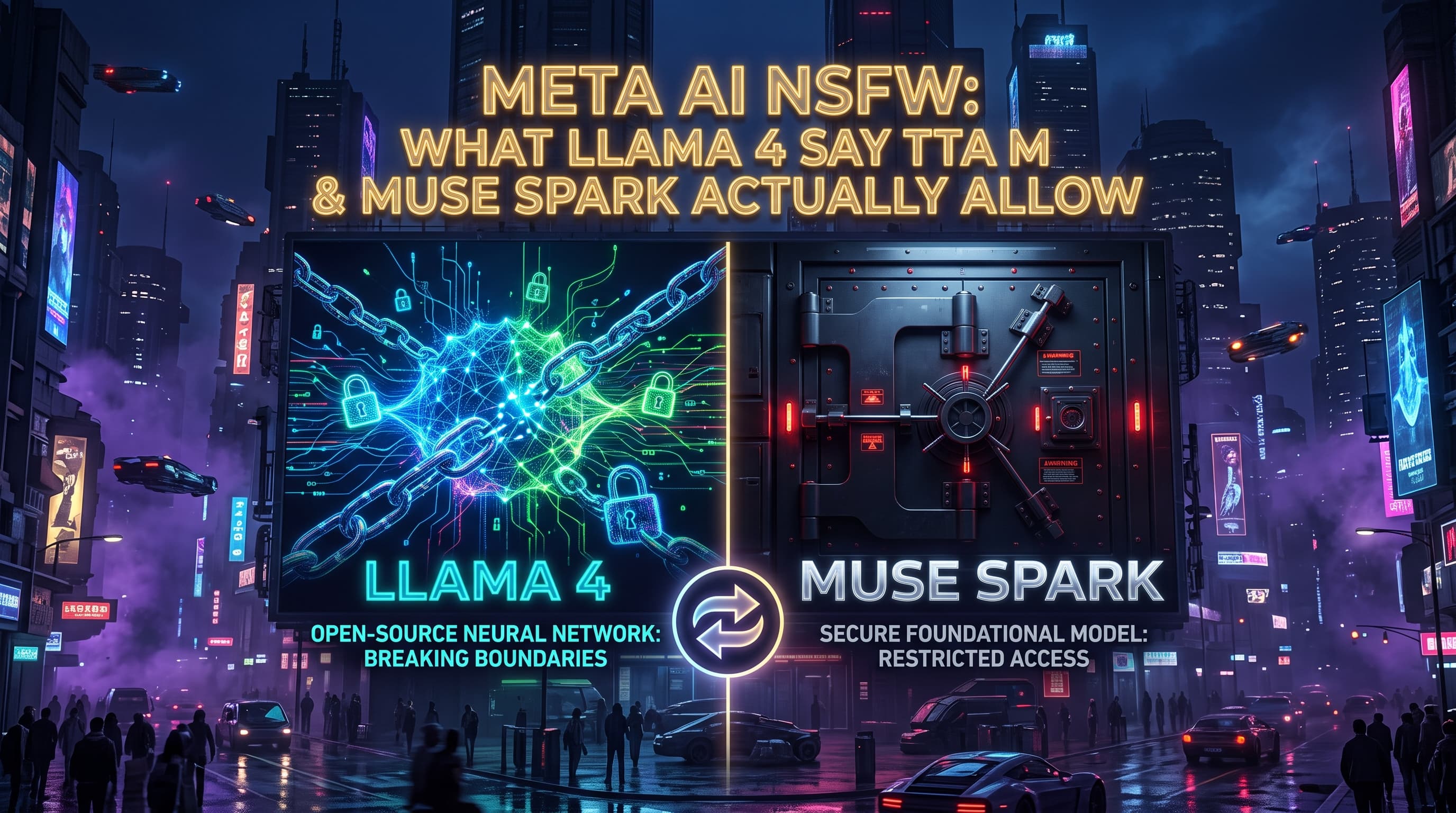 Meta AI NSFW: What Llama 4 & Muse Spark Actually Allow