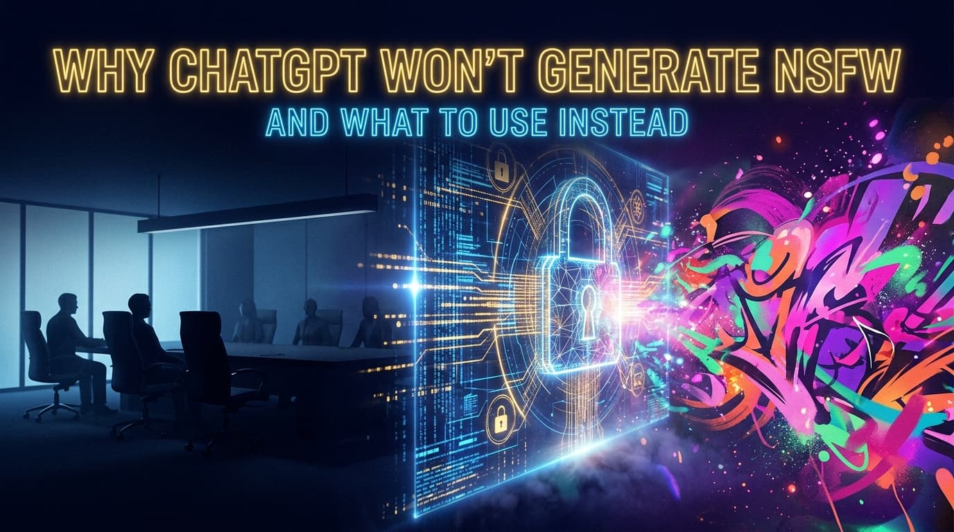 Why ChatGPT (GPT-6 Astra) Won't Generate NSFW and What to Use Instead