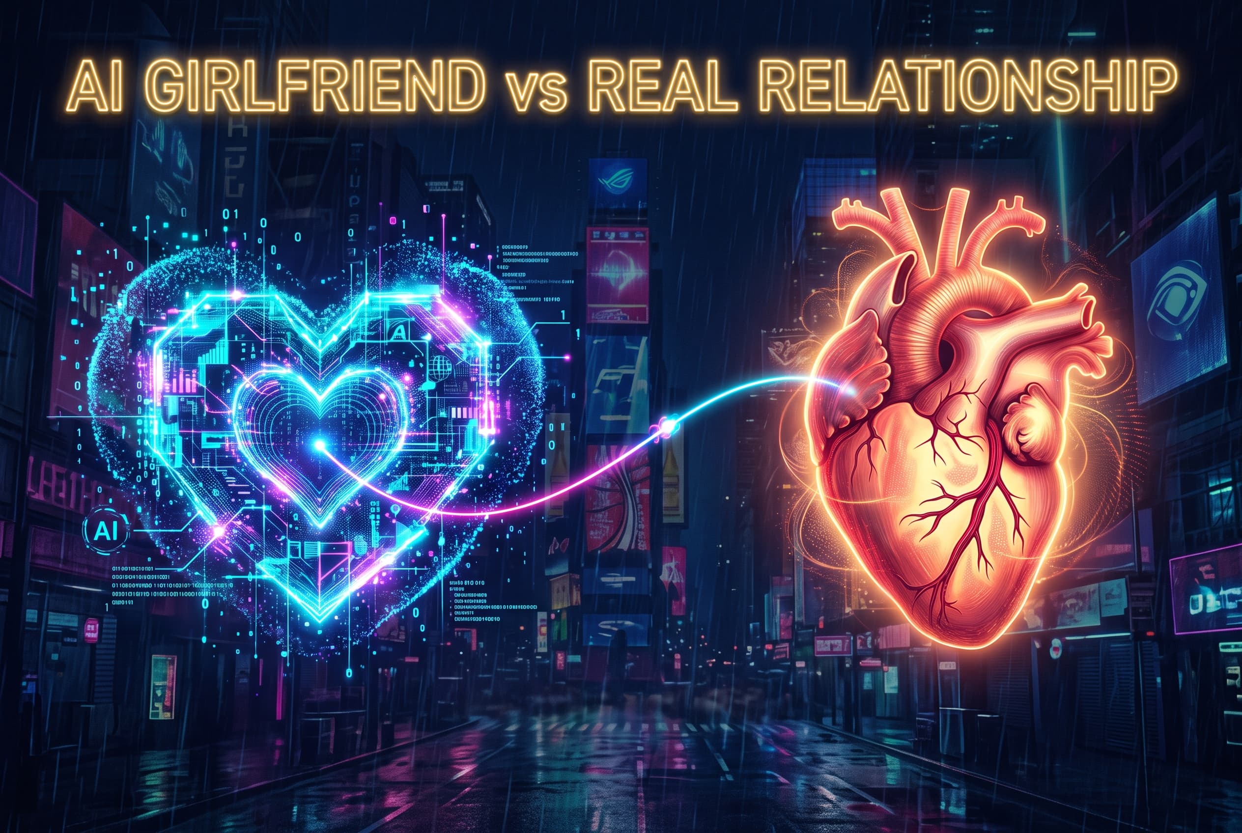AI Girlfriend vs Real Relationship: What AI Can and Cannot Do in 2026