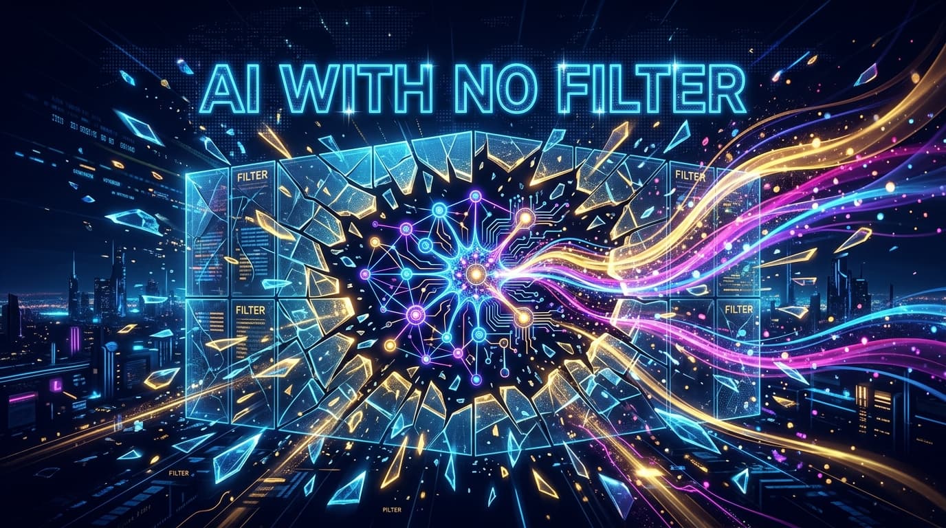 AI With No Filter: What It Means + 7 Best Uncensored Tools (2026)