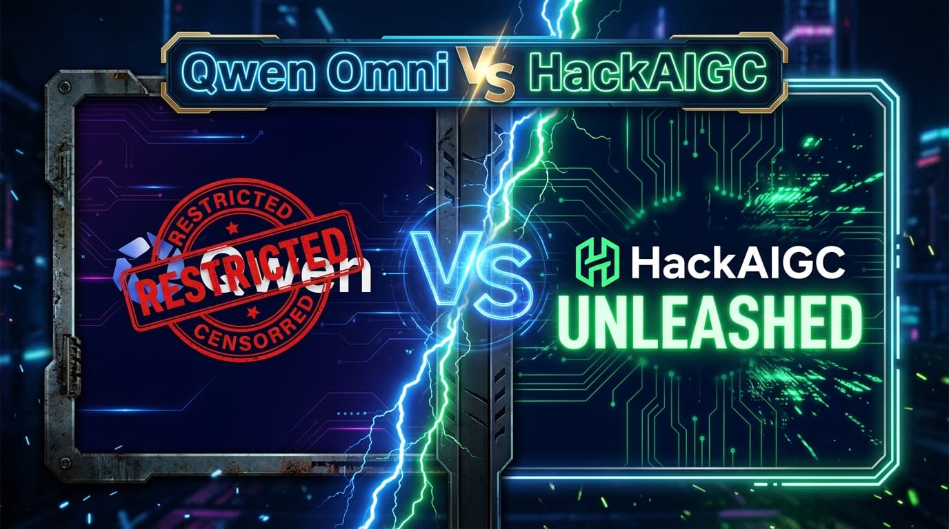 Qwen3.8-Omni-Flash vs HackAIGC: Which All-in-One AI Platform Wins in 2026?