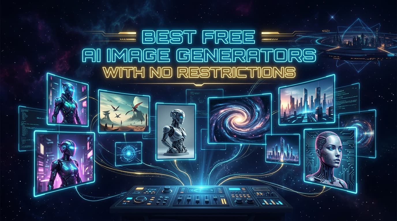 Best Free AI Image Generators With No Restrictions in 2026: We Tested 15+