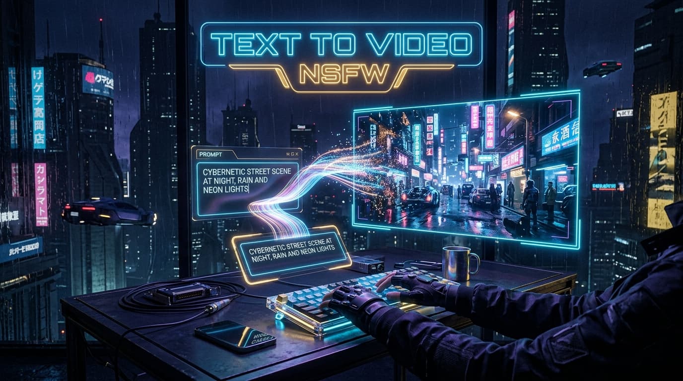 Text-to-Video NSFW: Turn Your Fantasies into AI Videos (Beginner Guide)