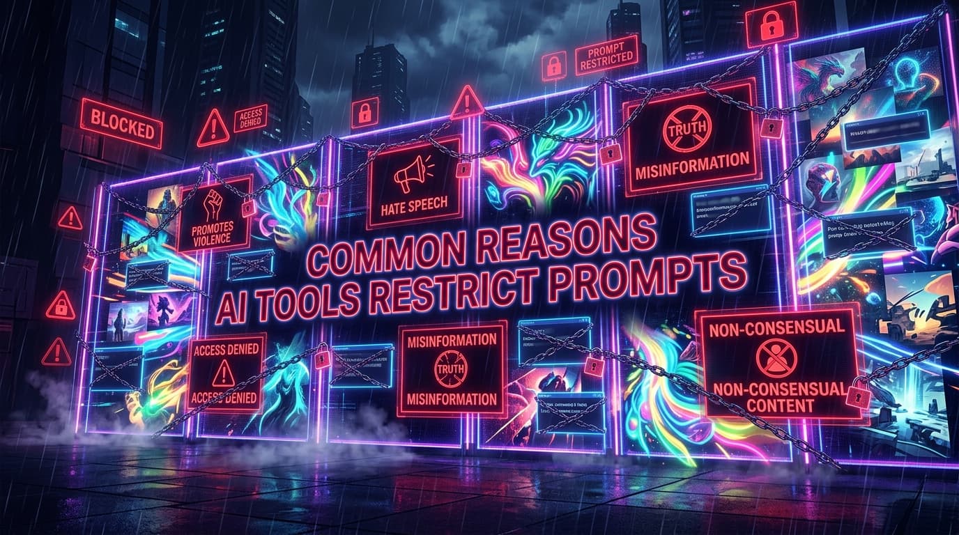 Common Reasons AI Tools Restrict Prompts — And What You Can Do About It