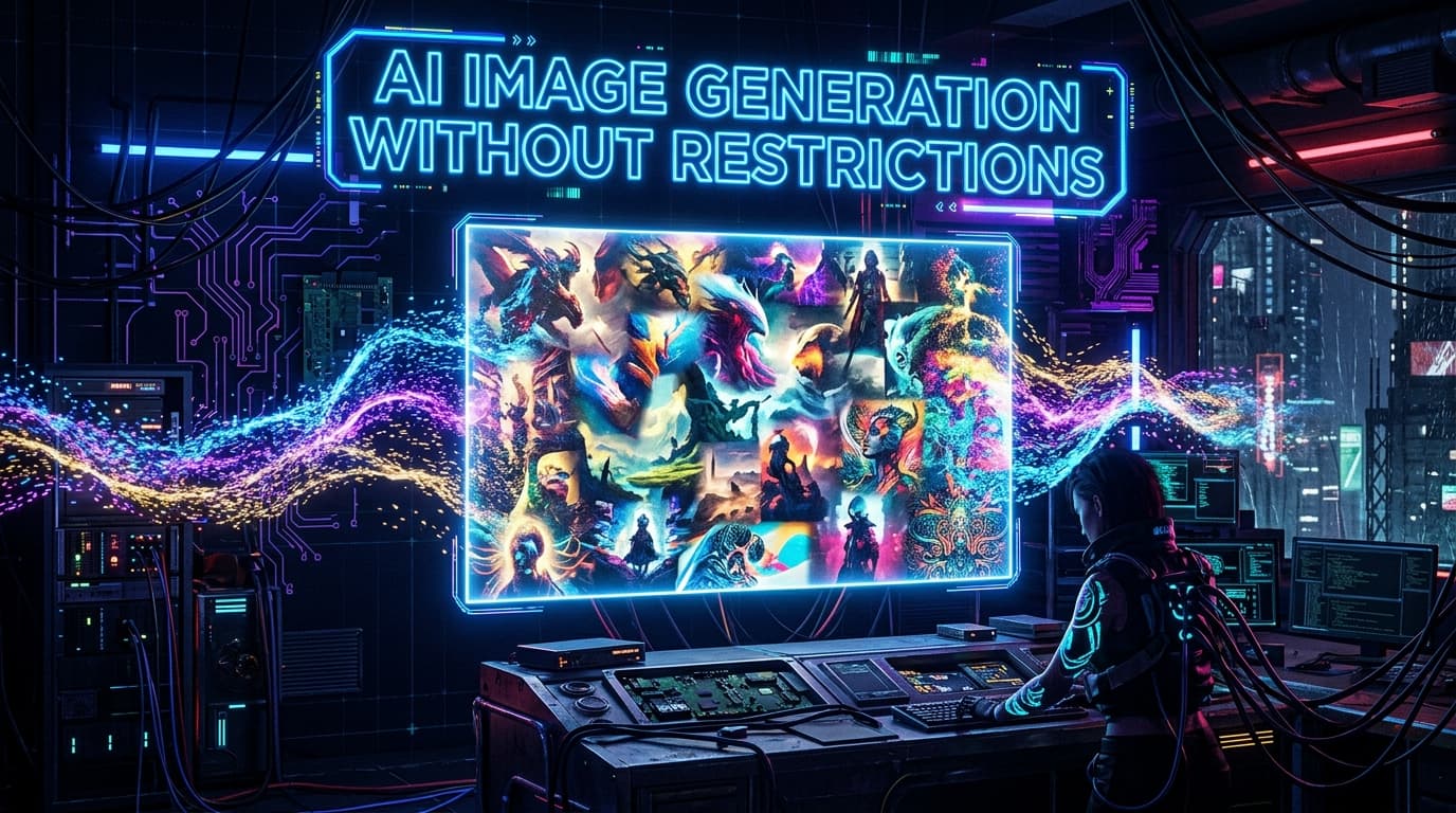 AI Image Generation Without Restrictions: A Practical Guide