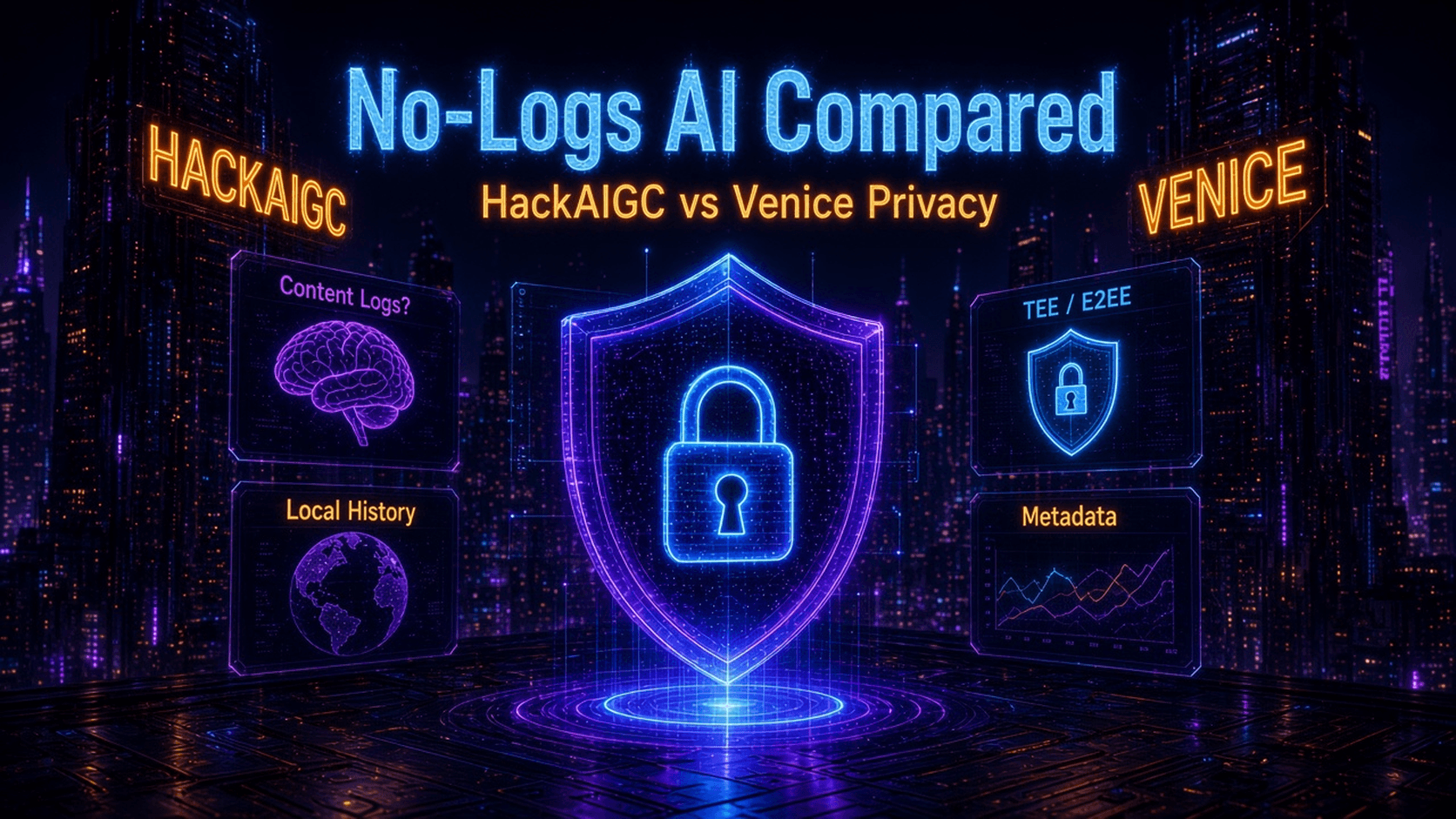 No-Logs AI: What It Guarantees (and What It Doesn't) — HackAIGC vs Venice